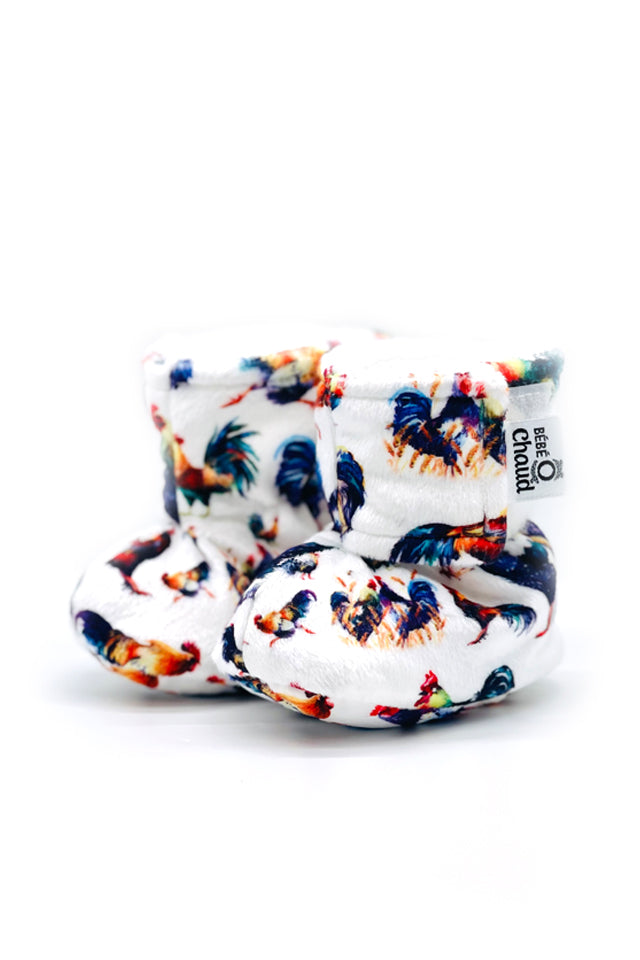 Pantoufles Bébé Ô Chaud Coq Unisexe