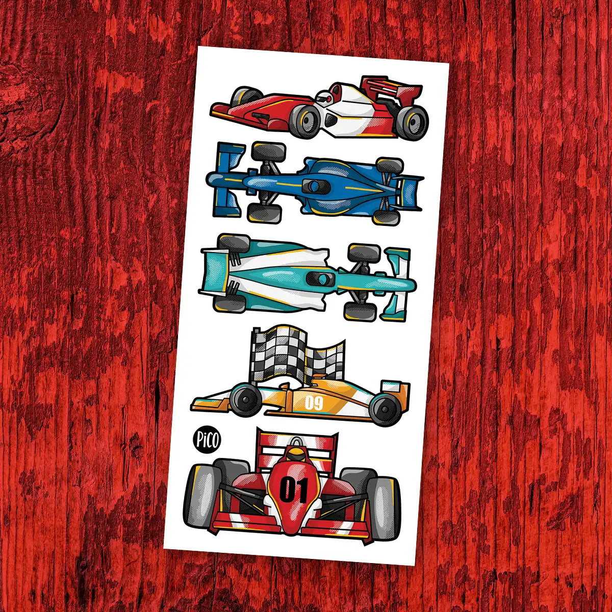 Tatouages Pico Tatoo Course automobile