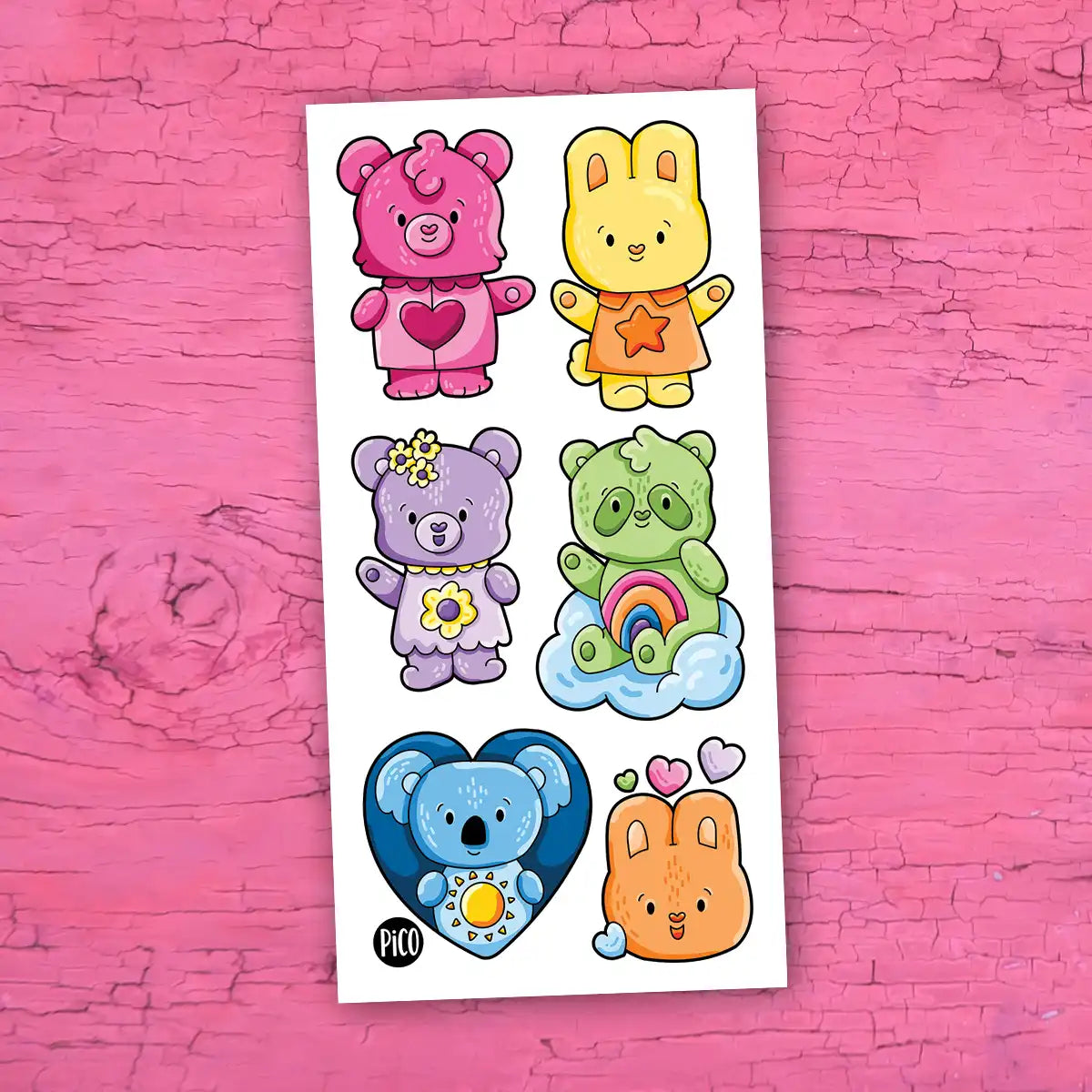 Tatouages Pico Tatoo Animaux calins