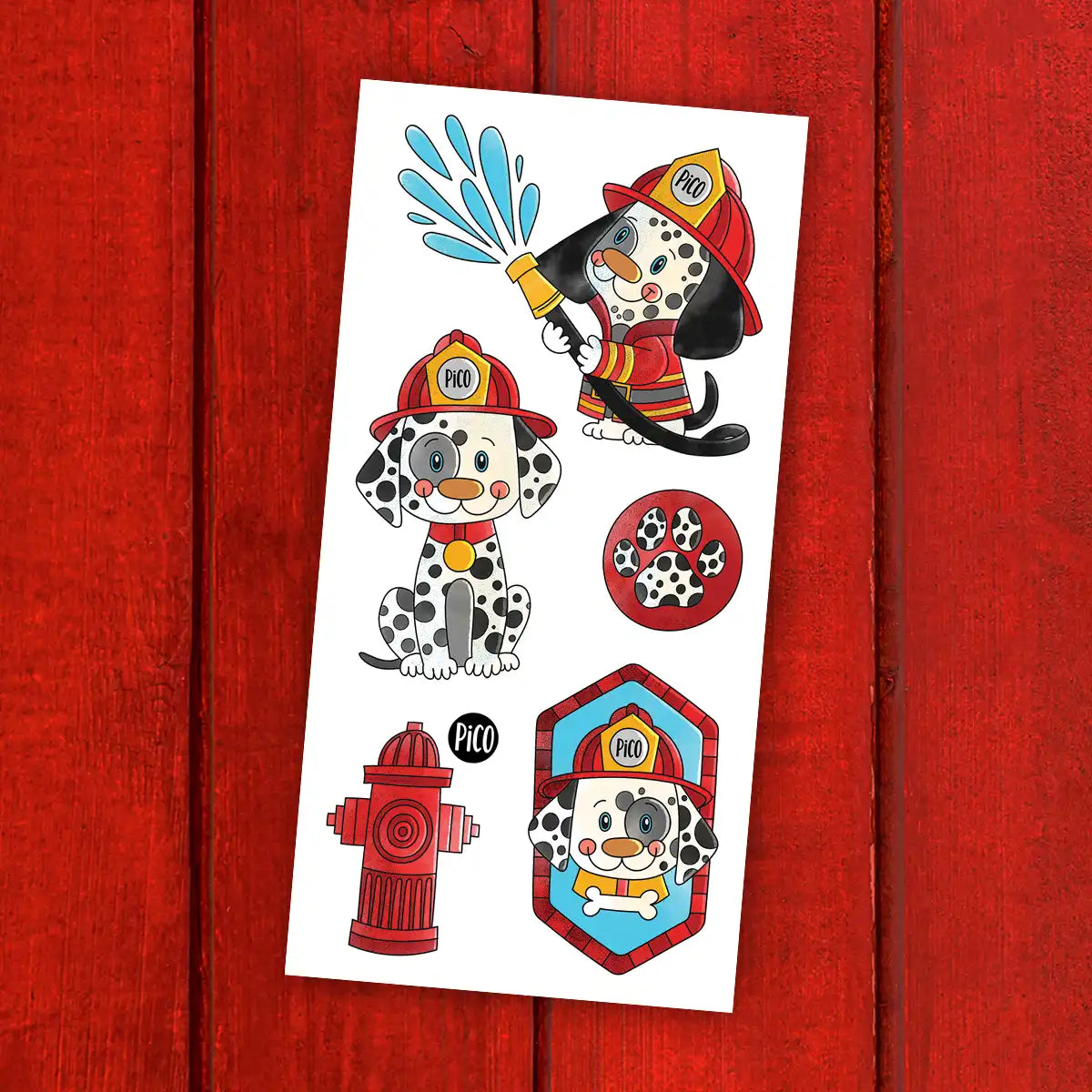 Tatouages Pico Tatoo Pico Le Chien Pompier