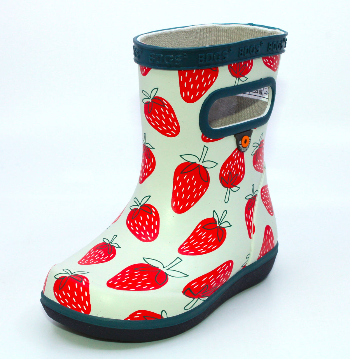 Bottes de pluie Bogs Skipper II Strawb F Fille