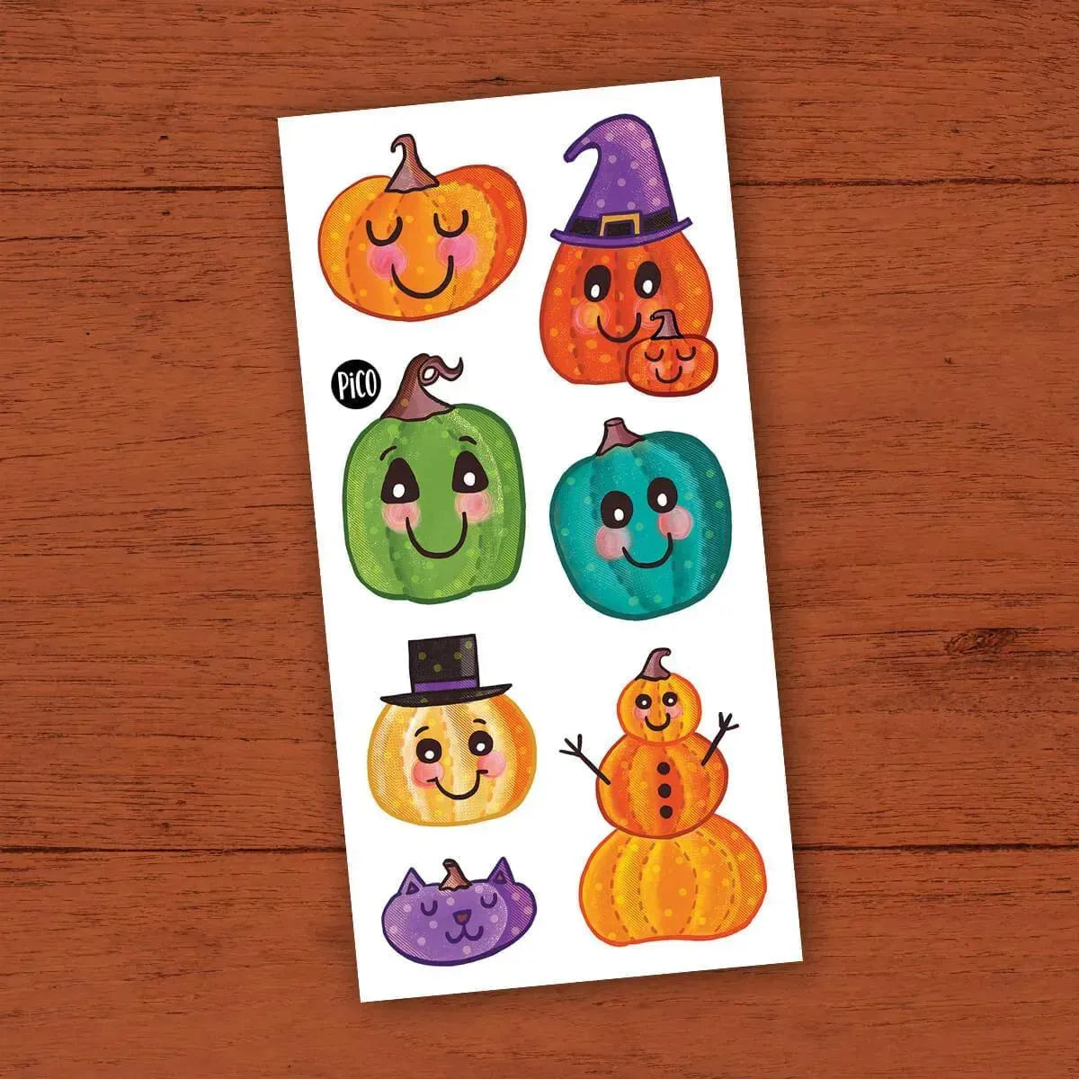 Tatouages Pico Tatoo Automne belles citrouilles