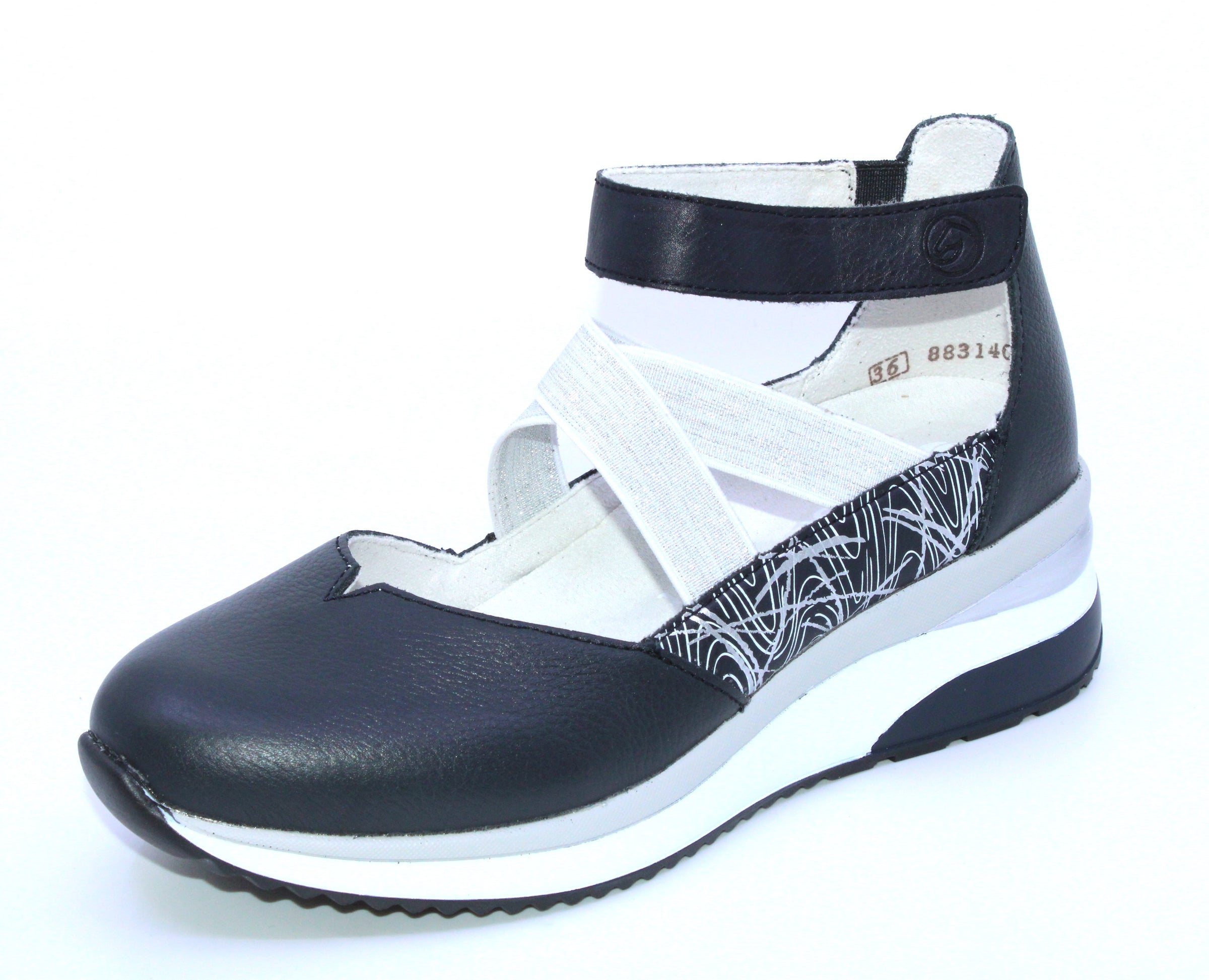 Remonte D0K10-02 Zwart Ballerina WIJDTE F Hoogenbosch Schoenen Remonte D0K10-02 Zwart Ballerina WIJDTE F Hoogenbosch Schoenen