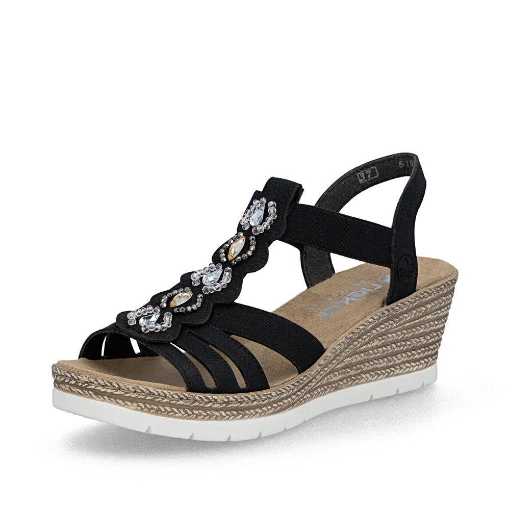 Sandales Rieker 619B2 W Femme