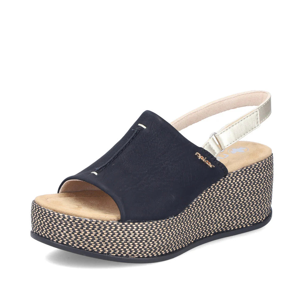 Sandales Rieker 69460 W Femme