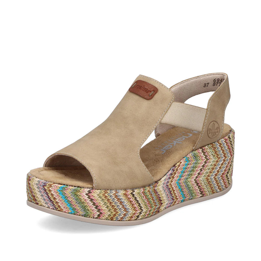 Sandales Rieker 69472 W Femme