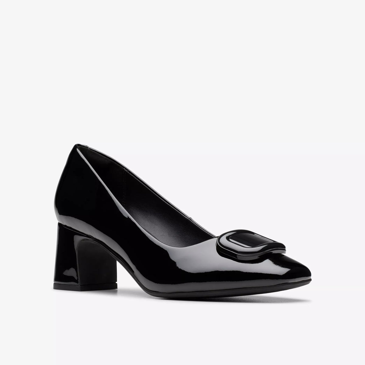 Souliers Calrks Fernie Trim Pat W Femme