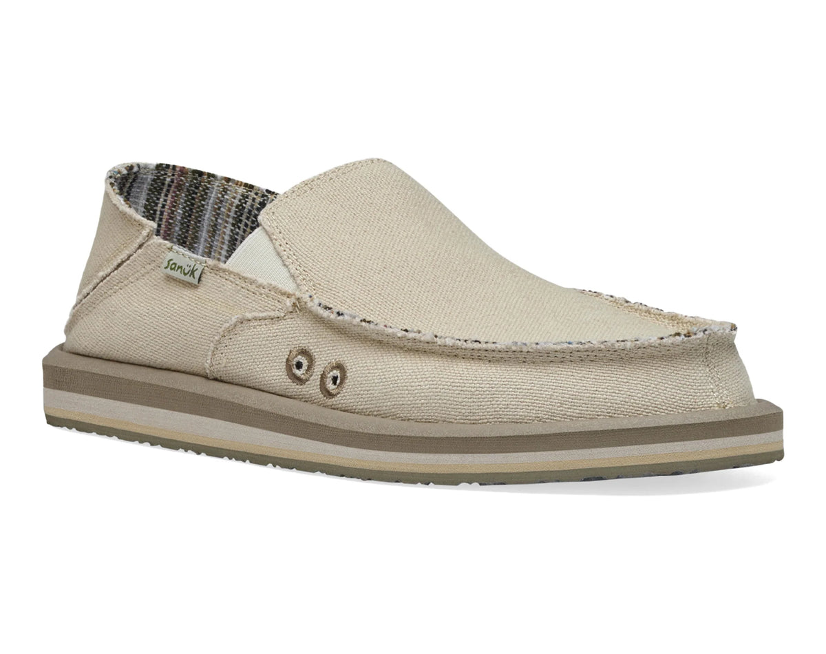Souliers Sanuk Donny Hemp 2 Tone M Homme