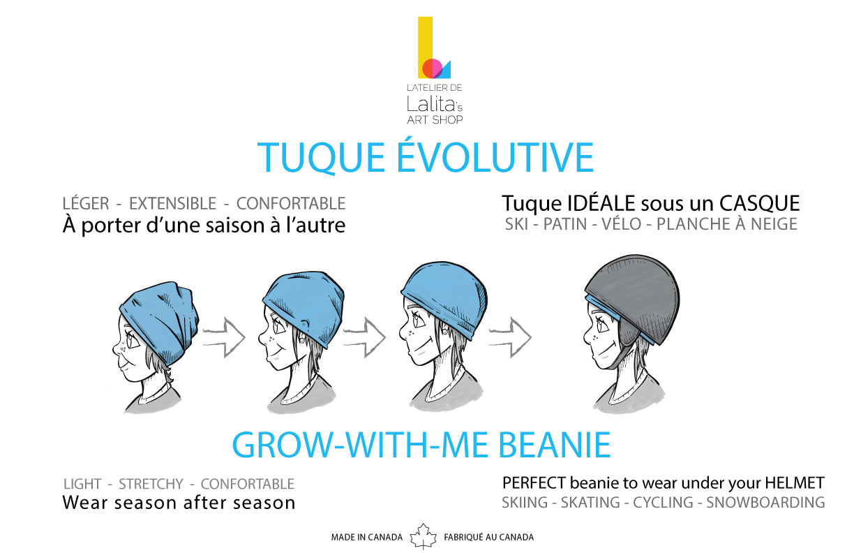 Tuque Lalita's Abstraction Unisexe